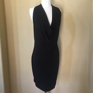 Haute Hippie backless little black dress